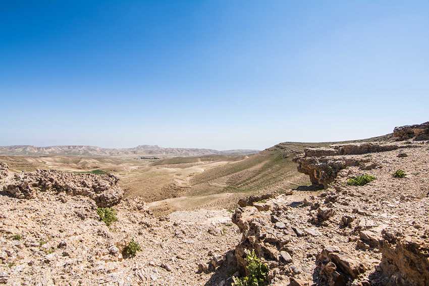 תצפית על הכפר ממסלול דרך הגמלים