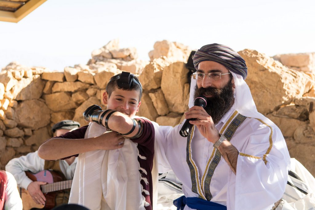 Bar Mitzva on Masada and Kfar Hanokdim