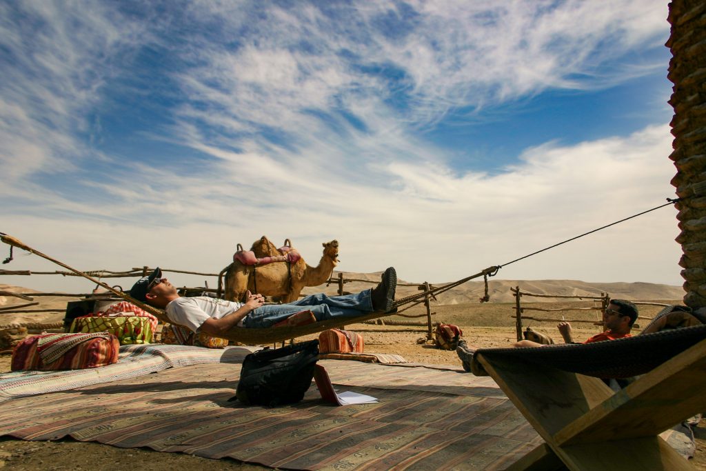 Kfar Hanokdim near Masada Israel