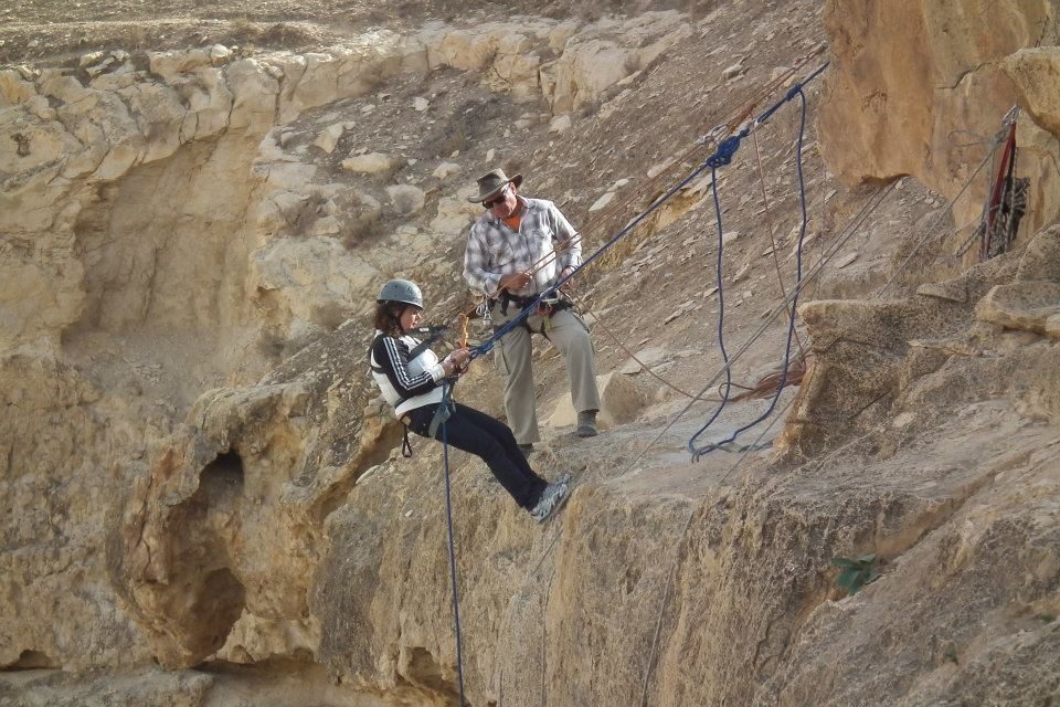 סנפלינג בנחל רחף עליון